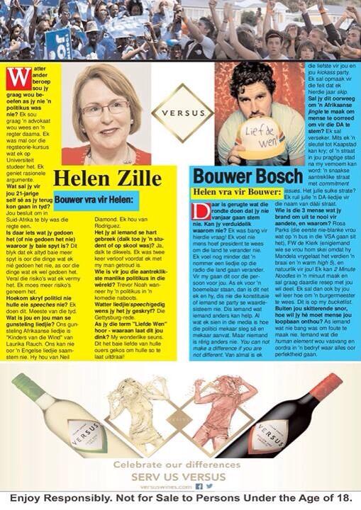 Had the humbling opportunity to interview <a href="/helenzille/">Helen Zille</a> - what a classy lady! check it out here