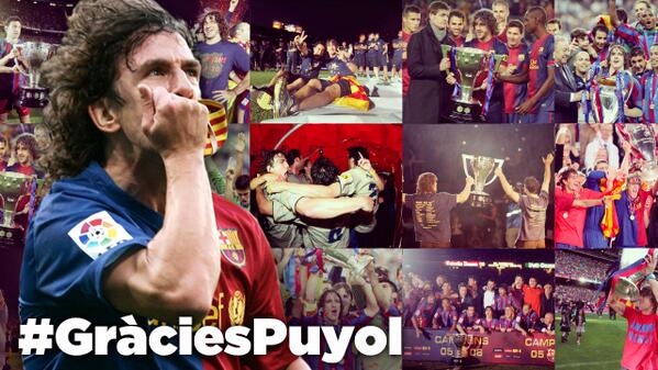 'El Capità': Carles Puyol  - Page 2 Bh5HJEICEAA0kRv