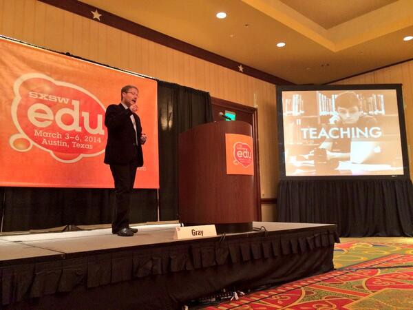 KainosSoftware's tweet image. &quot;We need to do more to appreciate young talent and future software engineers&quot; @thomas_d_gray at @SXSWEDU #codeskills