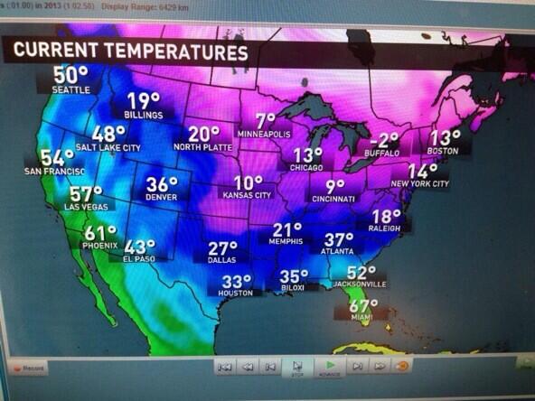 Julia_Mag's tweet photo. β@JenStanonis: Buffalo is the coldest in the nation this morning!" Spring break 2014π #sotan #muchsun http://t.co/6R1orEBZtk