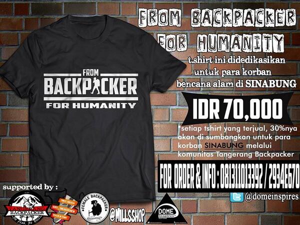 domeinspires's tweet photo. Once again, thanks for your all support for Humanity.. #FromBackpackerForHumanity http://t.co/HLU0tbOjLb