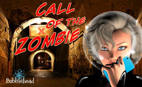 Bubblehead2013's tweet photo. "Call of the Zombie" #bubblehead http://t.co/vC9lH745RF