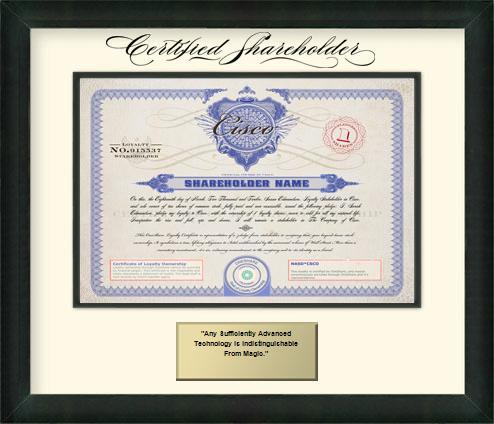 oneshare's tweet photo. CISCO (framed with loyalty certificate) is our March SHARE OF THE MONTH. Save $10!  No code.  https://t.co/Dbd8wAORhB http://t.co/poN25Twhwc
