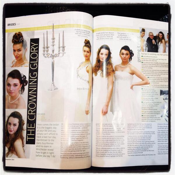Once again it's the start of the wedding season!  Check out our recent press in <a href="/BridesHampshire/"> Brides Hampshire</a> .
