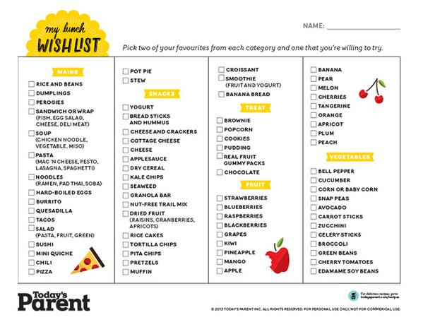 Todaysparent's tweet image. In a school-lunch rut? Try our fun #free printable Meal Planner --&amp;gt; ow.ly/uehZR #lunchtime