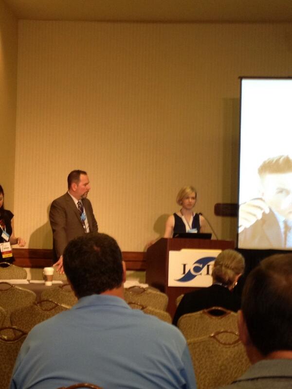 CBAO director Jill Castilla making great presentation at ICBA convention. #icbalive14