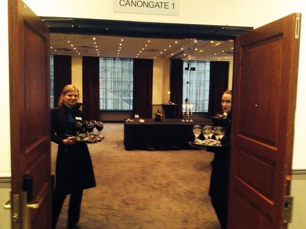 Hurry guests- the wine is waiting! <a href="/radissonedi/">Radisson Edinburgh</a> #edinspire