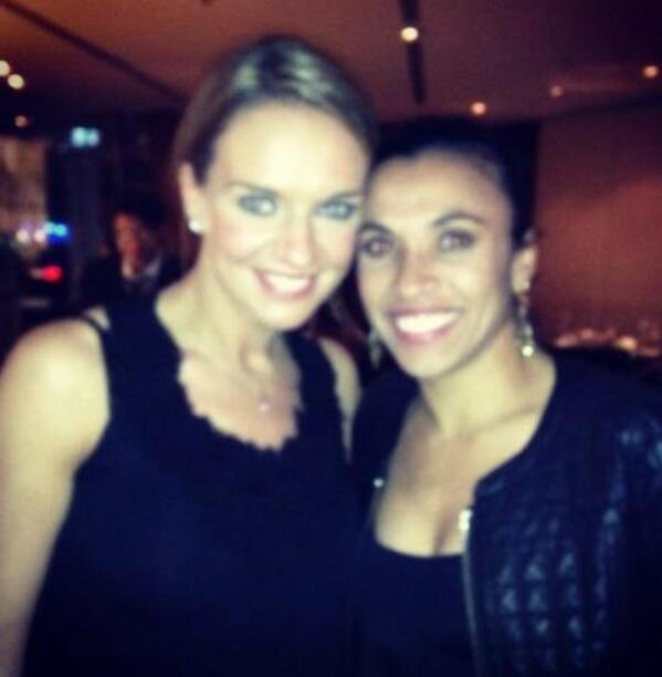 KayLMurray's tweet photo. Marta is a boss. #MatchAgainstPoverty http://t.co/5vwK99zF3a