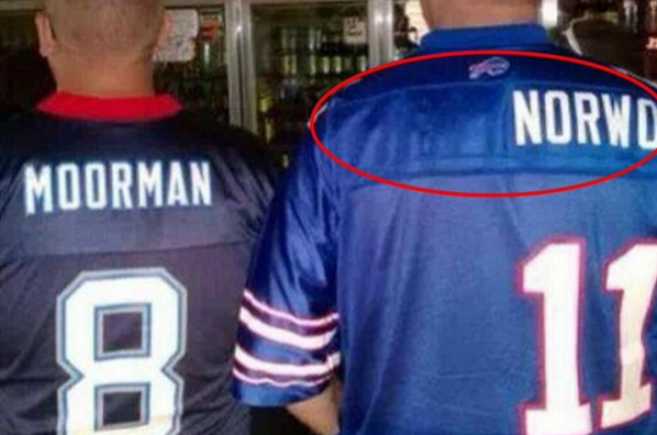 SB Nation on X: The wide right Scott Norwood jersey is REAL