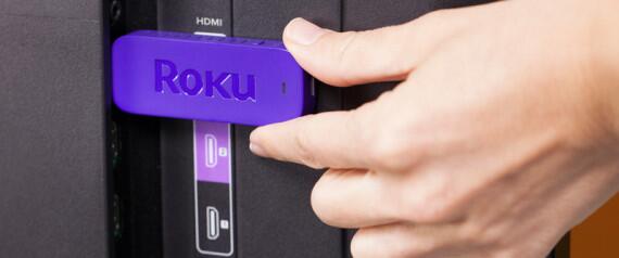 HuffPostTech's tweet image. Roku&apos;s answer to Google&apos;s Chromecast is this $50 stick (huff.to/1jPk69k)