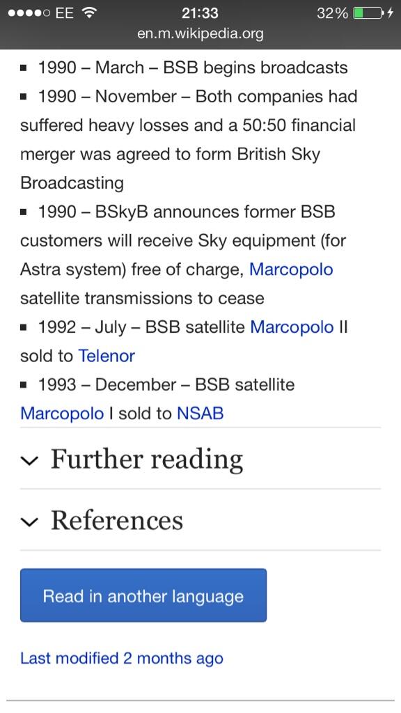 BBQOfficial's tweet photo. Told my class that sky streamed in 1984! They're all going to fail the muppets 😄 http://t.co/lFKKiFaObl