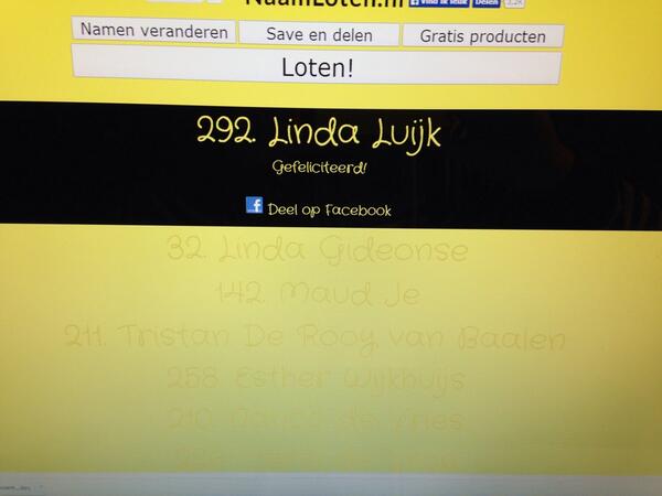 Er waren 299 potentiële winnaars! 
Om 22.11 uur is er geloot! 
Ik geef weg de Bevelanden! ✅ als winnaar:
Linda Luijk