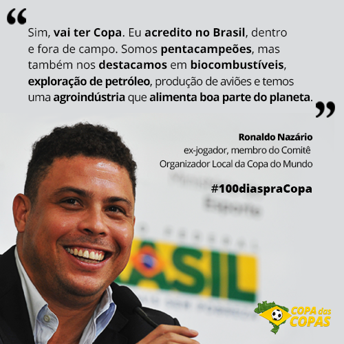 portalbrasil's tweet photo. "Não tenho dúvidas de q temos competência p/ sediar uma grande Copa” diz Ronaldo http://t.co/ntAUbBY2dk @blogplanalto http://t.co/YkadslTEpI
