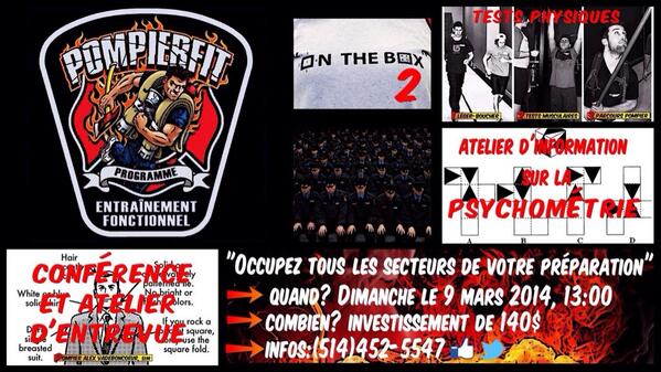 PompierFit's tweet image. Es- tu prêt pour la simulation des tests pompiers des écoles? On the Box 2, ce dimanche 13:00!