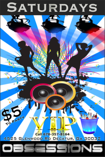 AtlObsessions's tweet photo. Come Party Each &amp; Every Saturday Night! $5 ALL NIGHT!!! #Obsessions http://t.co/plNLh6CagY