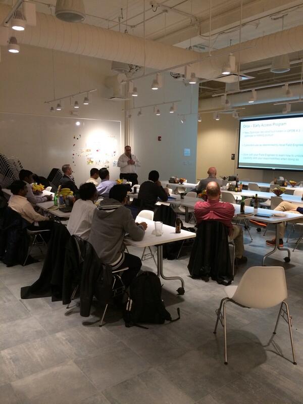 TimC_C's tweet image. First #greenplum user group meeting at #pivotallabs NYC @gopivotal