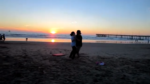 GretaLynnMc's tweet photo. I loved it when @shaycarl and @katilette were dancing on the beach it was so sweet. #5yrsofSHAYTARDS http://t.co/J7OWqRgTqD