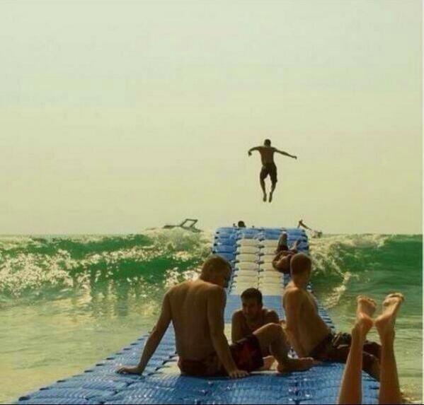We all need to buy a Wave Rider for this summer. How sick is this!