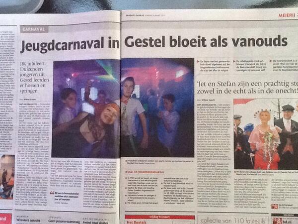 Het carnaval is ten einde. Het was een geweldig feest, voor jong en oud. En #dicegestel was een succes.