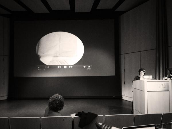 UlrichJade's tweet image. Perry Bard shares her Man with the Movie Camera Global Remake film with us today at her public lecture #mcsi2014