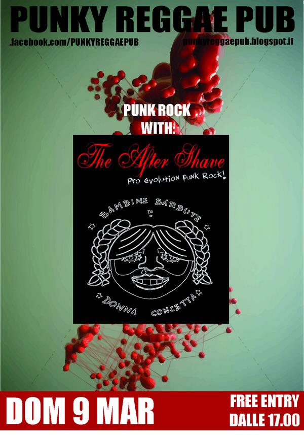 BAMBINE BARBUTE DI DONNA CONCETTA + THE AFTER SHAVE facebook.com/events/2155052… #Renzi ##punkrockitaliano #treviso