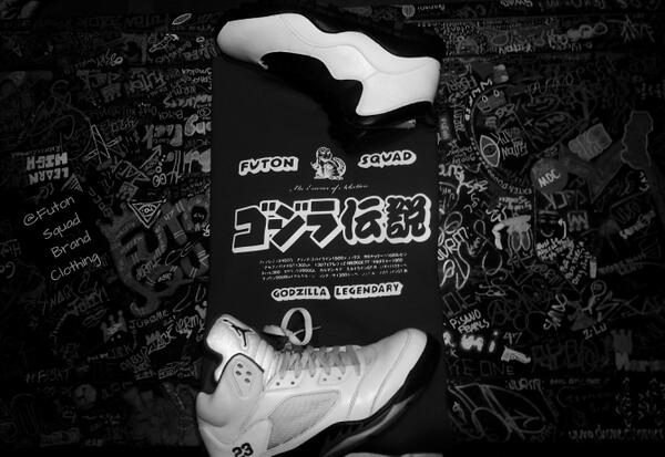 FutonSQUAD's tweet photo. COP AN OFFICIAL FUTON SQUAD GODZILLA LEGENDARY CREWNECK TODAY!! http://t.co/yV86la49iM