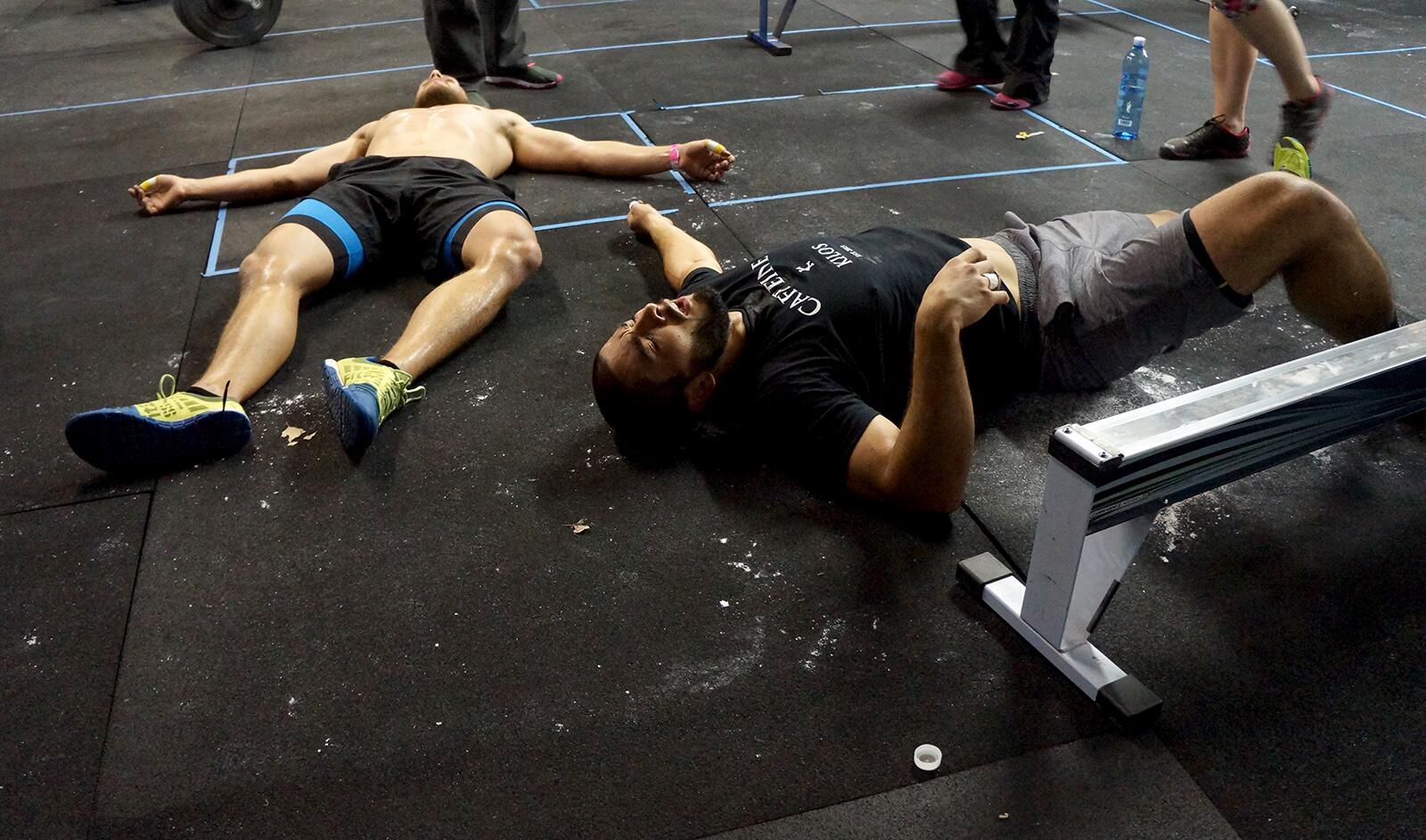 CrossFit on X After a team workout crossfitkinnick athletes let the bodies hit the floor. CrossFit http t PsurfHoHMk X