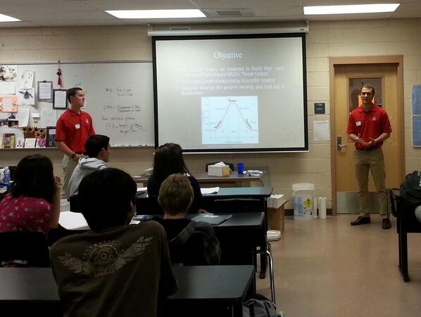 UArizona_MRT's tweet photo. Good to see all these high school students interested in STEM! #defygravity http://t.co/5zou5hFqI2