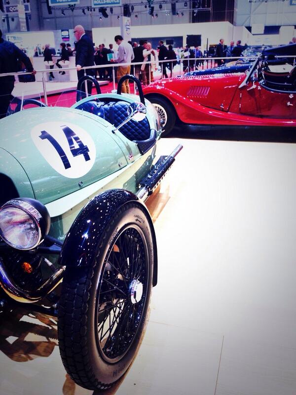 morganmotor's tweet photo. No show girls on our stand, just good, honest cars and people who work at the factory ready to welcome you! #gms14 http://t.co/F4LgrHncMi