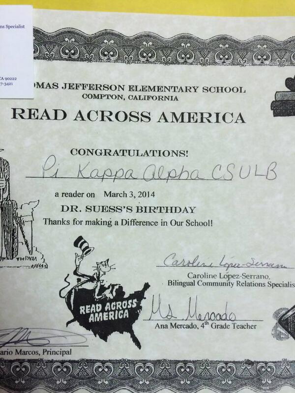 PikeLongBeachSt's tweet photo. We had a great time participating in Read Across America yesterday! http://t.co/qY44xQJihj