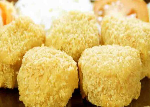 yokobentoid's tweet image. SPICY CHICKEN. Ayam pilihan diramu dgn bumbu olahan khas Yokobento dg sedikit pedas lalu dilapisi dgn tepung roti.