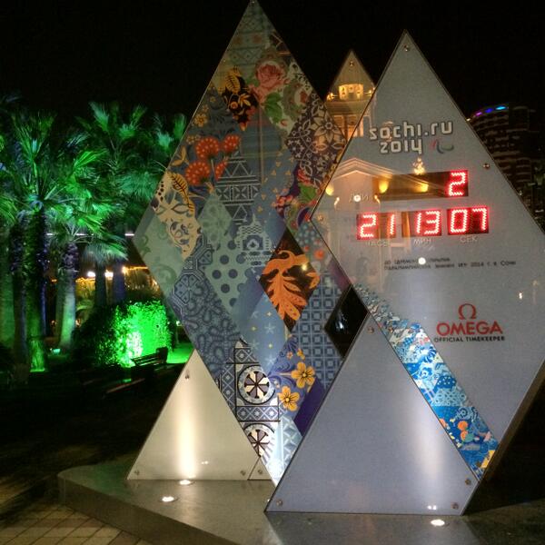There are just TWO days left until the start of #Sochi2014 #Paralympics. How excited are you? RT to show your support