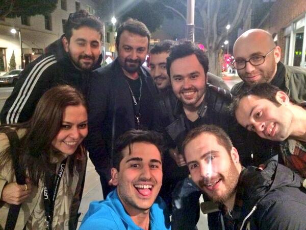 latffest's tweet photo. LATFF selfie is better than Oscar selfie:) What do you think? http://t.co/pFtKuHECpE
