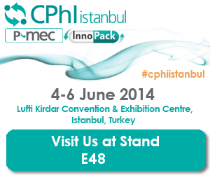 Uluslararası organizasyon CPhI İSTANBUL’da bizleri E48 No’lu Stand’da ziyaret edebilirsiniz.
