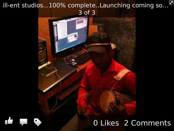 IllestEnt247's tweet photo. Sol-kloz chilling @ ill-ent studios http://t.co/olqZp2Dlkq