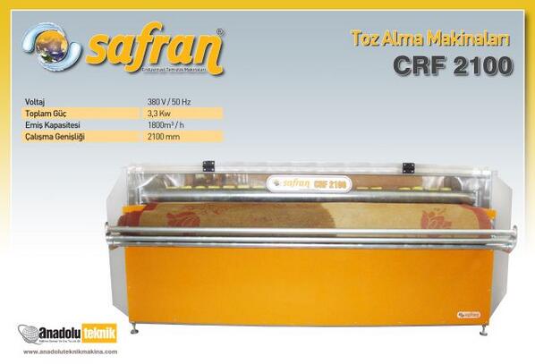 Halı Toz Alma Makinası safranmakina.com