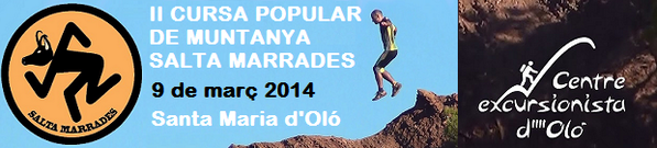 inscripcionsCat's tweet photo. Darrers dies per fer la inscripció a la cursa de muntanya Salta Marrades a Sta. Maria d'Oló, diumenge 9 de març 10h. http://t.co/rVhPg1UQKE
