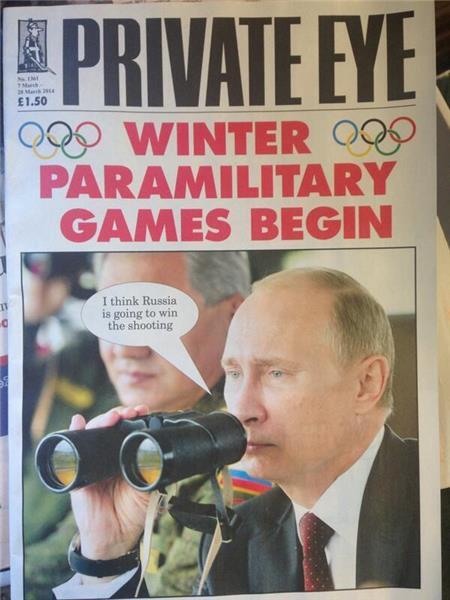 pmarsupia's tweet photo. Genial portada de la revista satírica Private Eye, la @revistamongolia británica. http://t.co/FFeBEfWgGi
