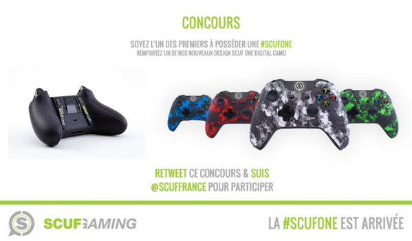 ScufFrance's tweet photo. Plus que quelques heures pour gagner votre #SCUFONE ! Pensez à participer.Toutes les infos : http://t.co/8blufolsLT http://t.co/NAljkYFd0H