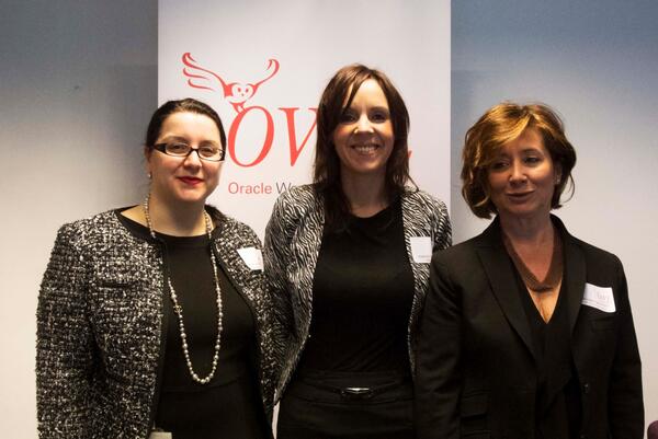 kdrulis's tweet photo. Celebrating International women's day at #oracle #IWD2014 with @GSangiorgi @VanessaOMahony @CareersAtOracle http://t.co/F4NnTbLzTv