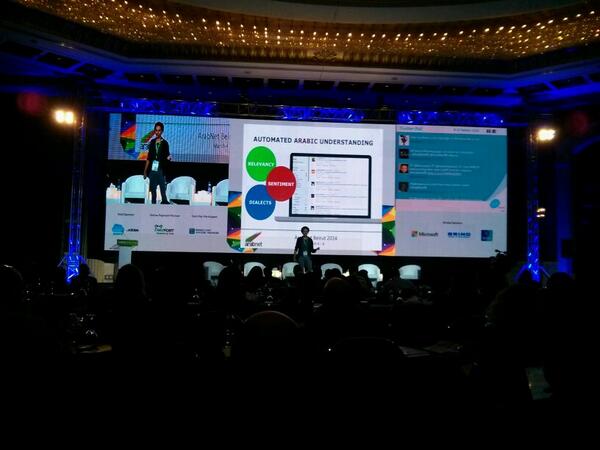 SaraShabana's tweet image. “@baderlebanon: #CrowdAnalyzer is a social media analytics startup for Arabic language. #ArabNetME http://t.co/K6BJpbBaiY” @Crowd_Analyzer