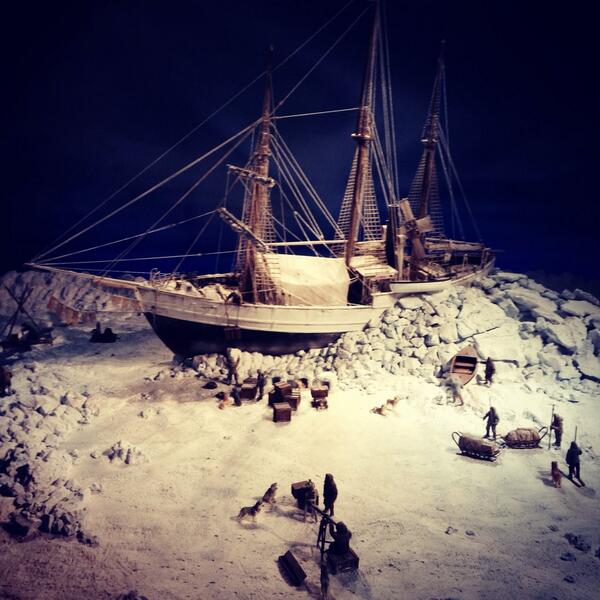 BirgitHoltskog's tweet image. Fram expedition, Oslo maritime museum