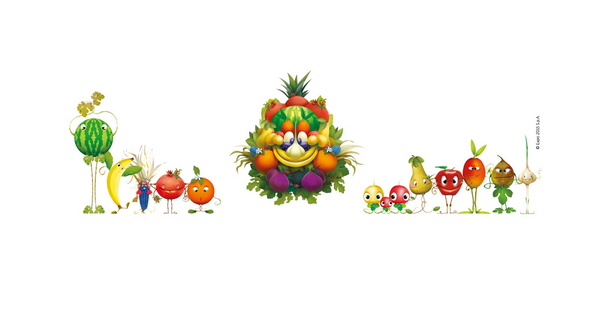 Expo2015Milano's tweet photo. La Mascotte #Expo2015 si chiama #Foody! Scopri i nomi degli 11 amici disegnati da @Disney_IT  http://t.co/UwDj2i4mJ4 http://t.co/zHlfsoWiRW