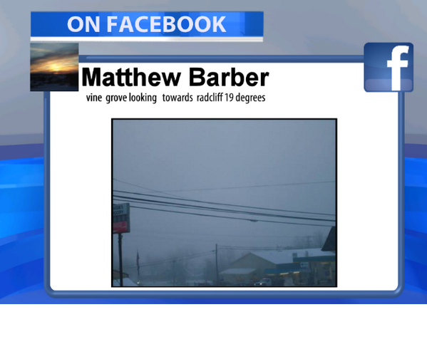 JudeRedfield's tweet image. We discussed the chance for #backice &amp;amp; #fog yesterday. This is what it looks like in Vine Grove, KY. Be careful