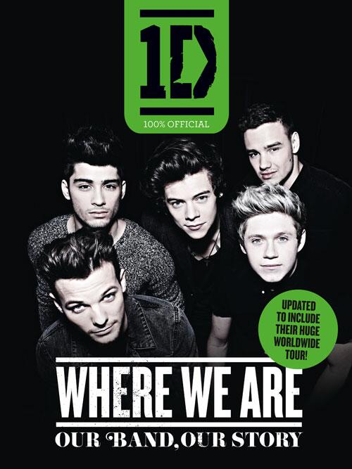onedirection's tweet image. Hello ‘exclusive look at the #1DWhereWeAreBook cover’ - Who’s going to get a copy? 1DHQ x smarturl.it/1DWhereWeArePB