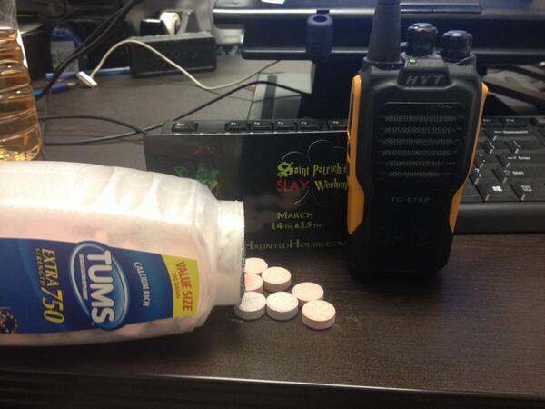 Story of my life right here. Bout 10 Tum's a day this week, and every month is September.