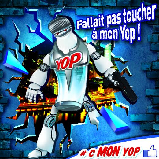 CMonYop's tweet photo. Roboyop : Fallait pas toucher à mon YOP ! #CMonYop http://t.co/eMhuGIfi0K