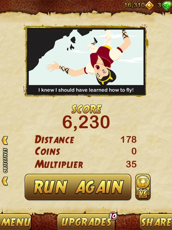 ineram's tweet photo. I got 6230 points while escaping from a Giant Demon Monkey. Beat that! http://t.co/MS3N7fVFVl,, http://t.co/iBXUtcwye2