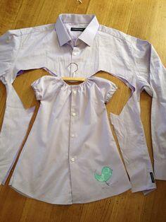 ToolLife_org's tweet photo. Kid's dresses made from used men's shirts! 1 of our product ideas for Project Honduras &amp; Tanzania! http://t.co/t0z4R9KU4D