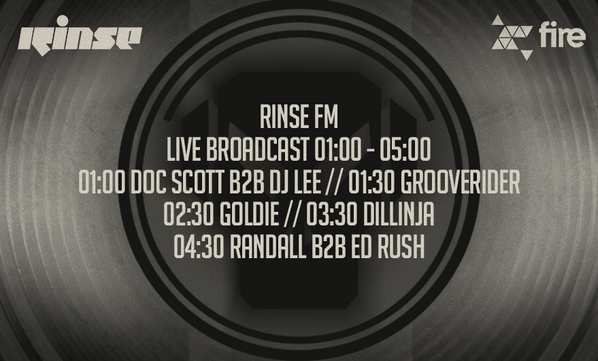 RinseFM's tweet photo. #RinseFM broadcasting live from @Metalheadzmusic History Sessions at @FireVauxhall 0100-0500 http://t.co/5fM1CbMPkV http://t.co/BG03AZ6NFD